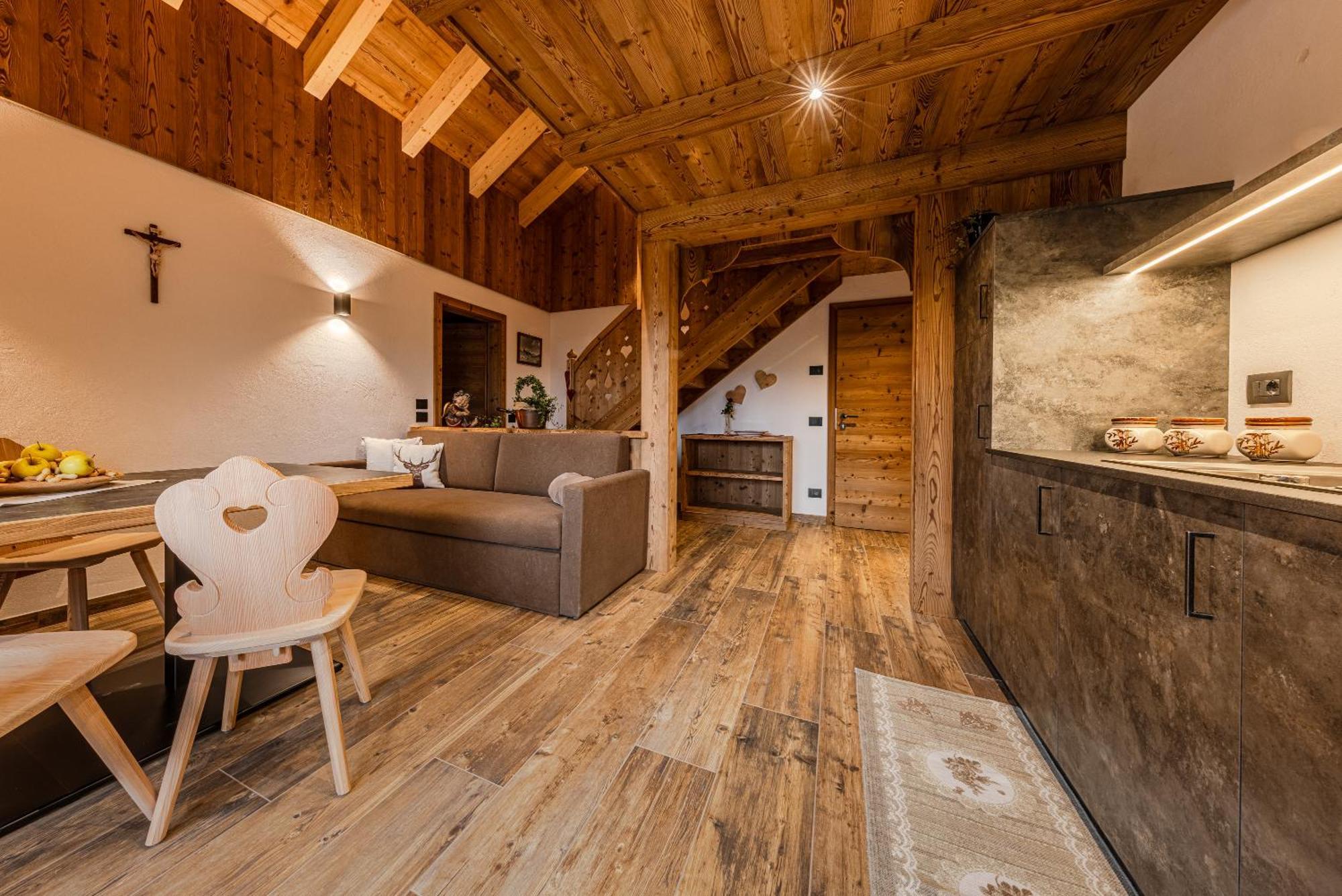 Farm Chalet Jusciara Badia  Exteriör bild