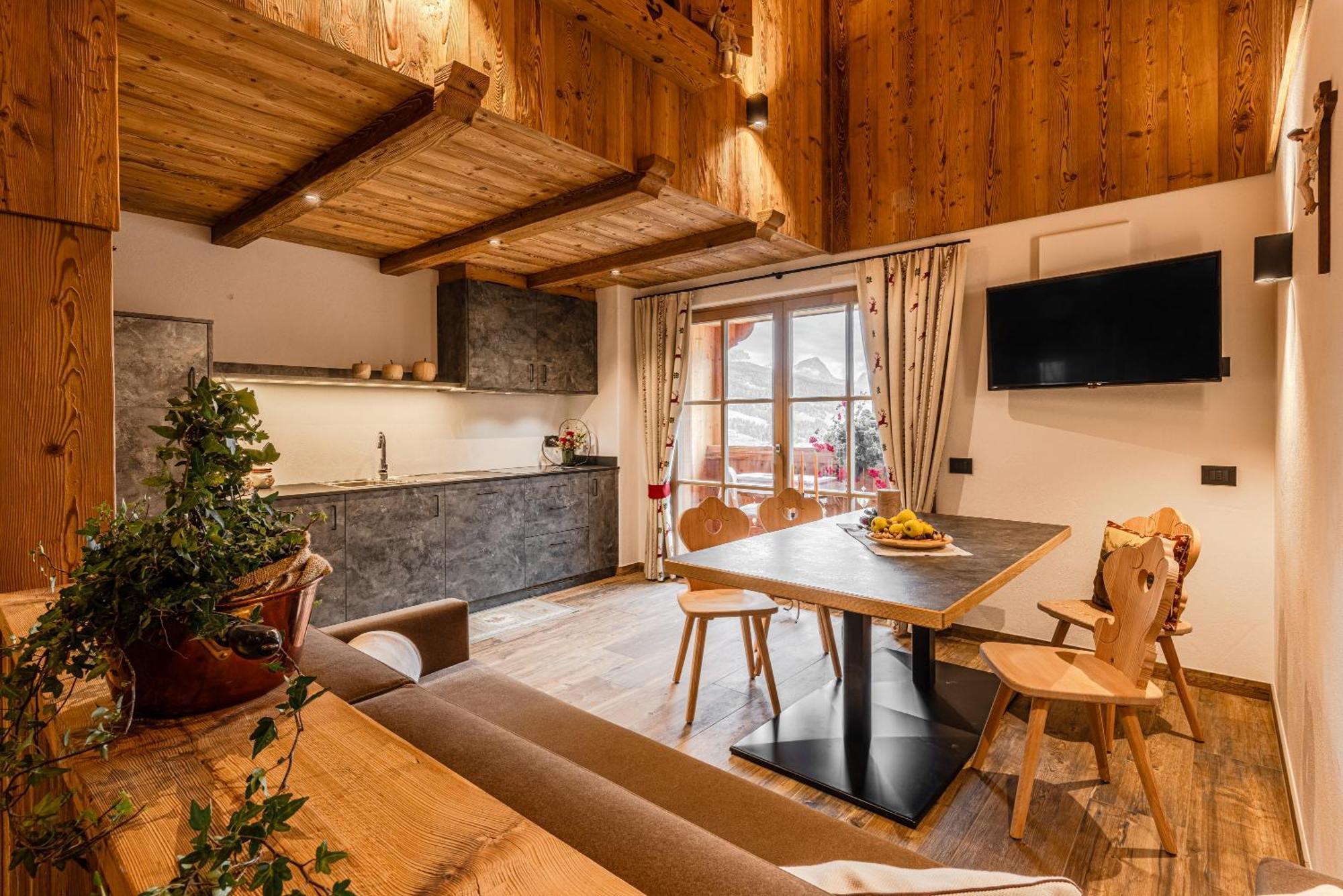 Farm Chalet Jusciara Badia  Exteriör bild
